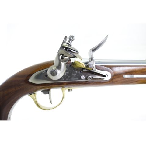 DAVIDE PEDERSOLI An IX Pistol Vorderlader Steinschloss-Pistole, Kal. 17,5 mm DAVIDE PEDERSOLI An IX Pistol Vorderlader Steinschloss-Pistole, Kal. 17,5 mm